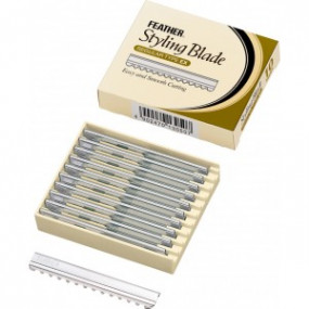 Lames Feather, lot de 10 pièces.