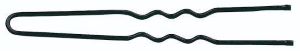 Sibel Hairpins Wavy 45mm Black 50st