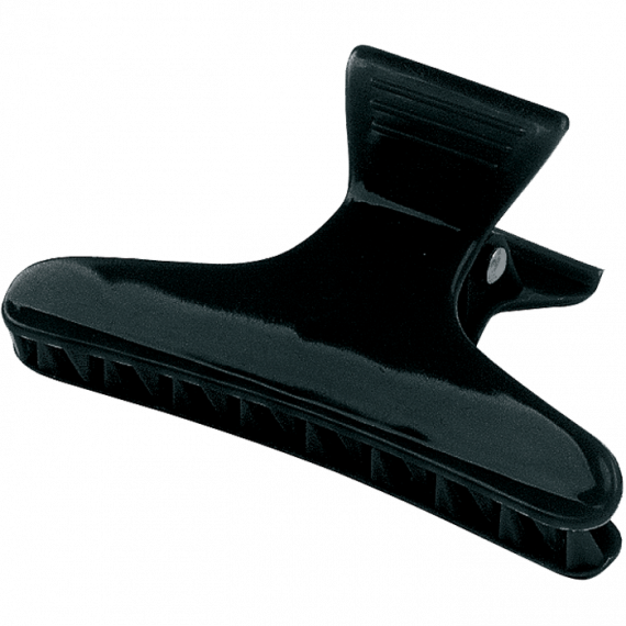 Sibel Verdeelklem Plastic Breed Zwart 12st