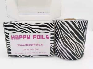 Happy Foils Alufolie Rol 12cmx100m Zebra (foto 2)