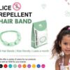 Kinnimo Haargummis zur Läuseprophylaxe, 4er-Pack, rosa