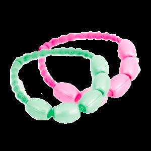 Alternative view of Kinnimo Preventieve Luizen Elastiekjes 4st  Pink