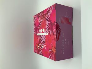 Sibel Aluminiumfolie, Bögen, 12 x 27 cm, rosa, 300 Stück (Foto 3)
