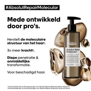 L'Oréal Serie Expert Absolut Repair Molecular Liquid Treat Rinse-Off Serum 250ml (foto 2)